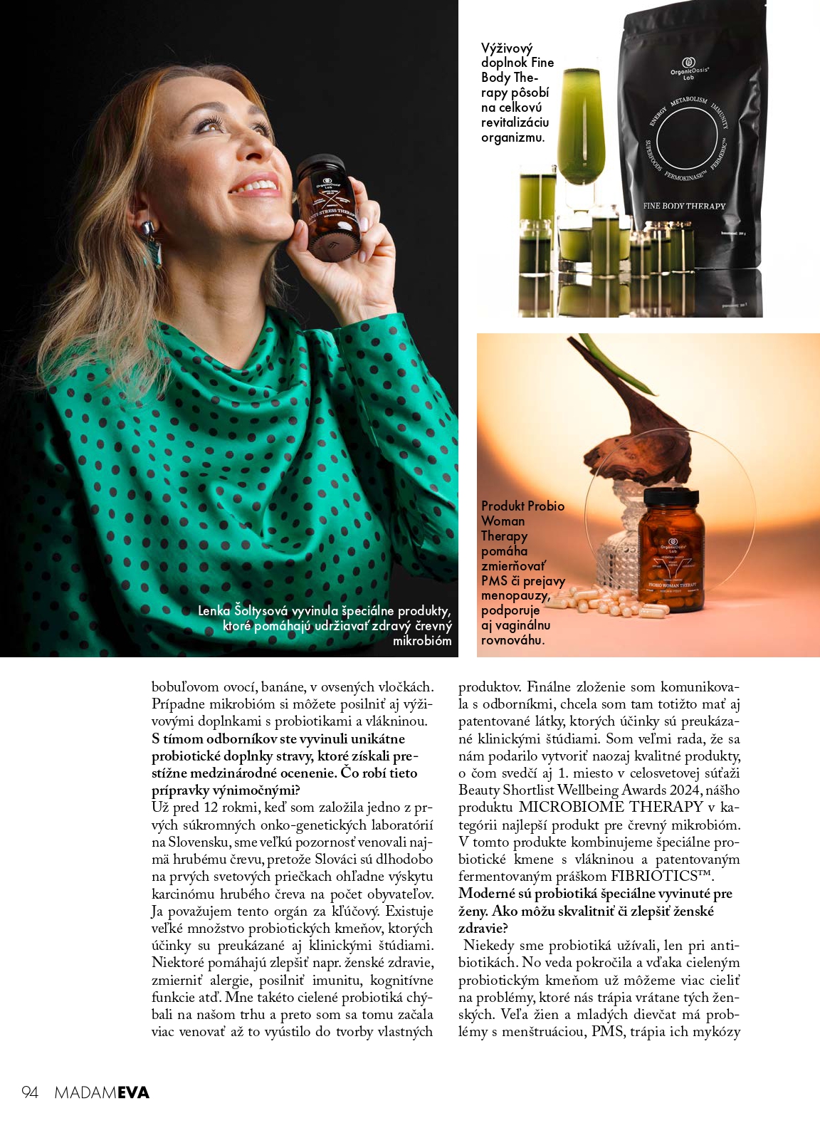 Madam EVA Organic Oasis Lab