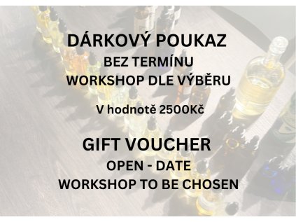 Dárkový poukaz na 2500Kč