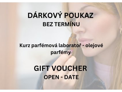 Gift Voucher – Perfume Laboratory Workshop (Oil-Based Perfumes)
