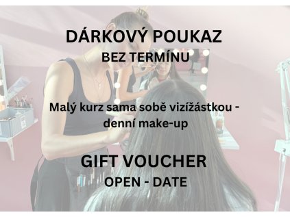 Gift Voucher – Mini Course “Be Your Own Make-Up Artist” (Natural Day Make-Up)