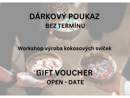 Gift Voucher – Coconut Candle Making Workshop