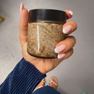Coffee sufle peeling na novém workshopu wellness set ☕️