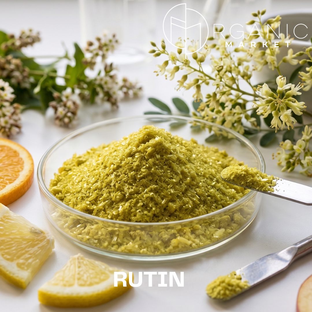 Rutin: Nenápadný flavonoid, který chrání cévy, srdce i buňky před stárnutím