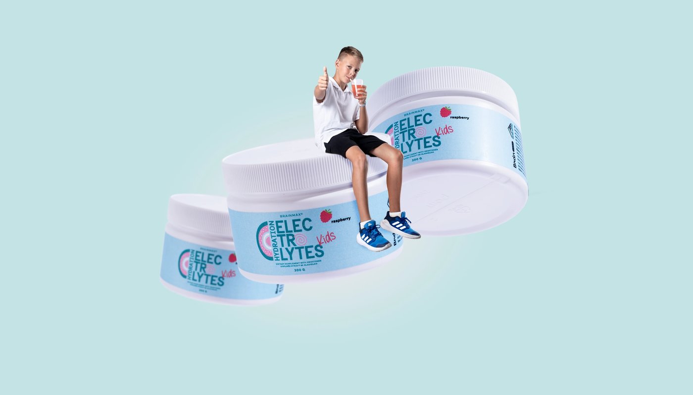 BrainMax Hydration Electrolytes Kids - banner