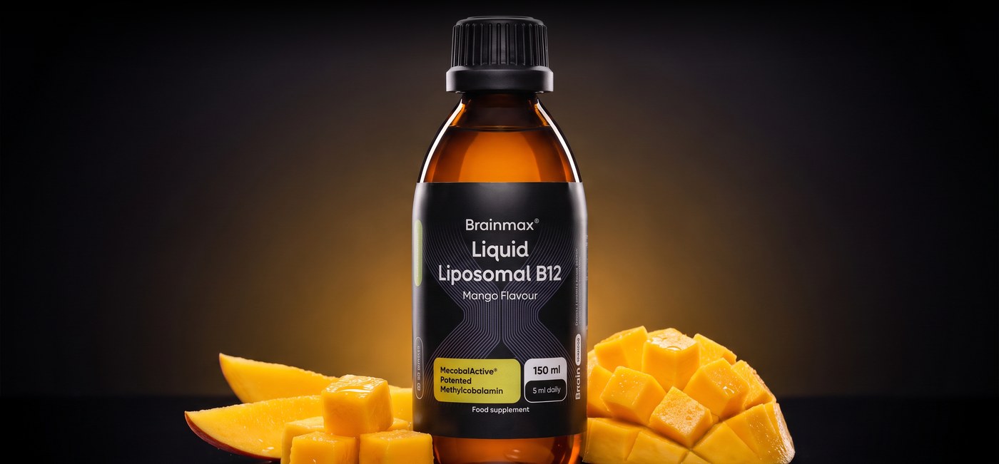 BrainMax Liquid Liposomal Vitamin B12 Mango