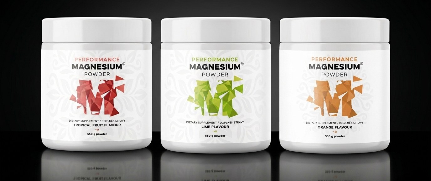 Performance Magnesium Powder – tropické ovoce, limetka, pomeranč