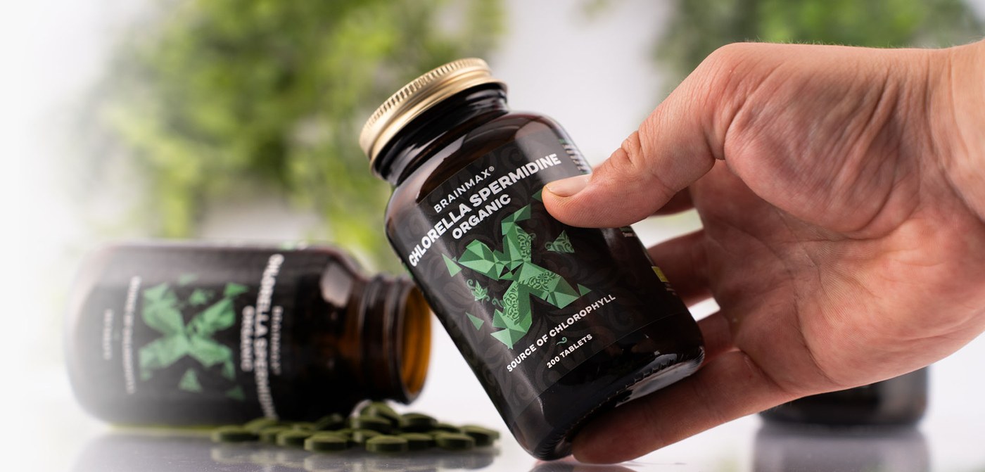 BrainMax Chlorella Spermidine Organic