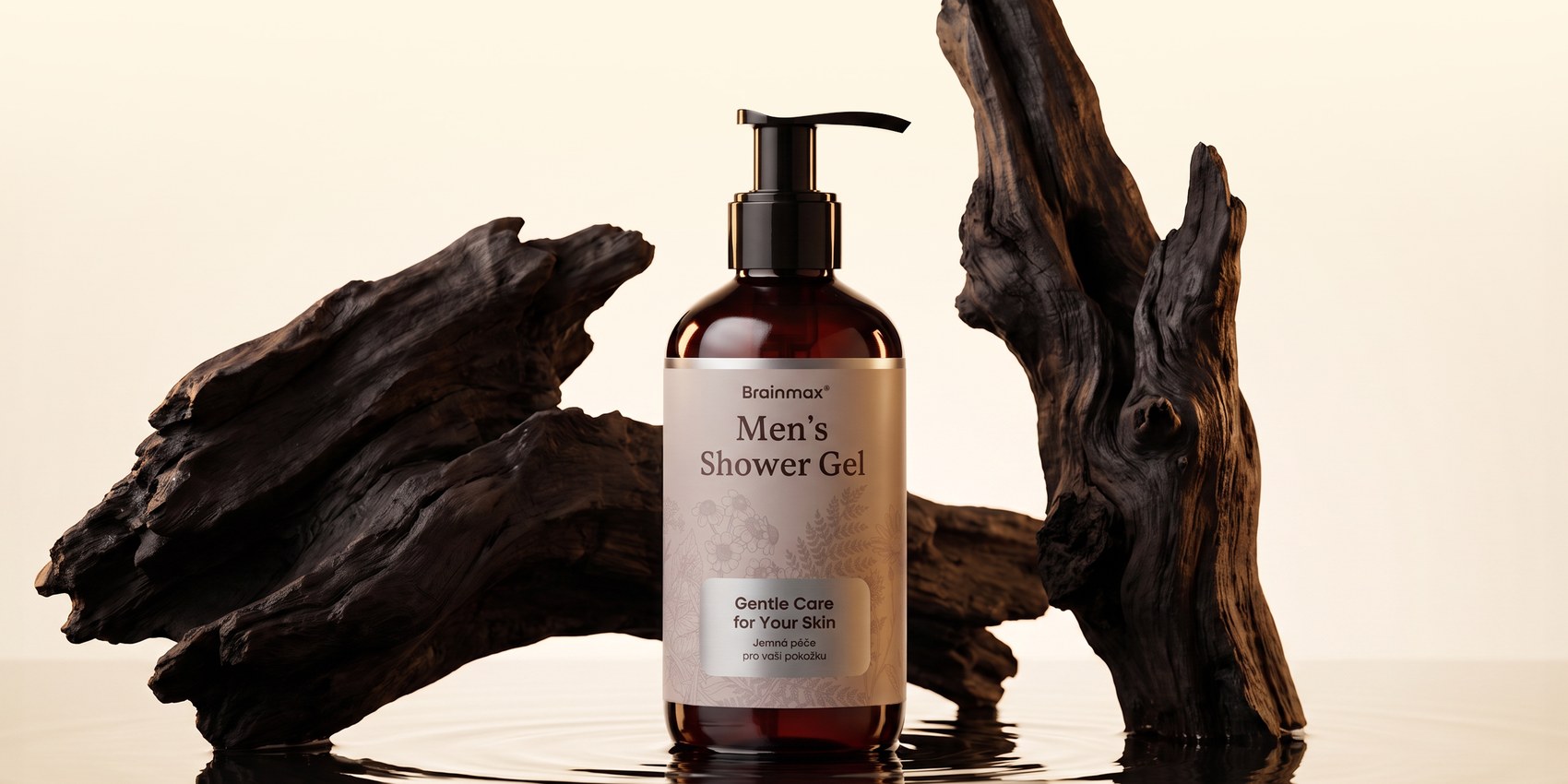 Brainmax Men’s Shower Gel – pánský sprchový gel 3v1
