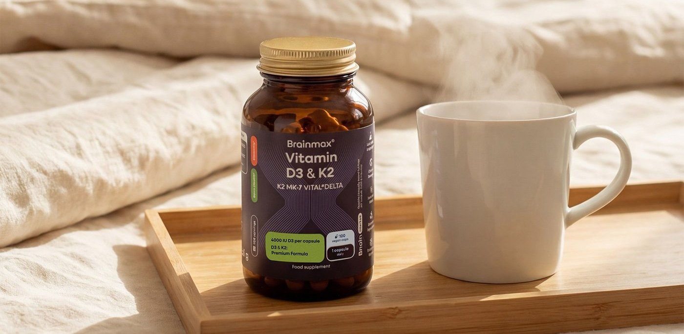BrainMax Vitamín D3 & K2