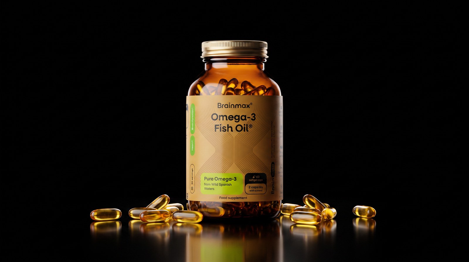 BrainMax Omega-3 Fish Oil®