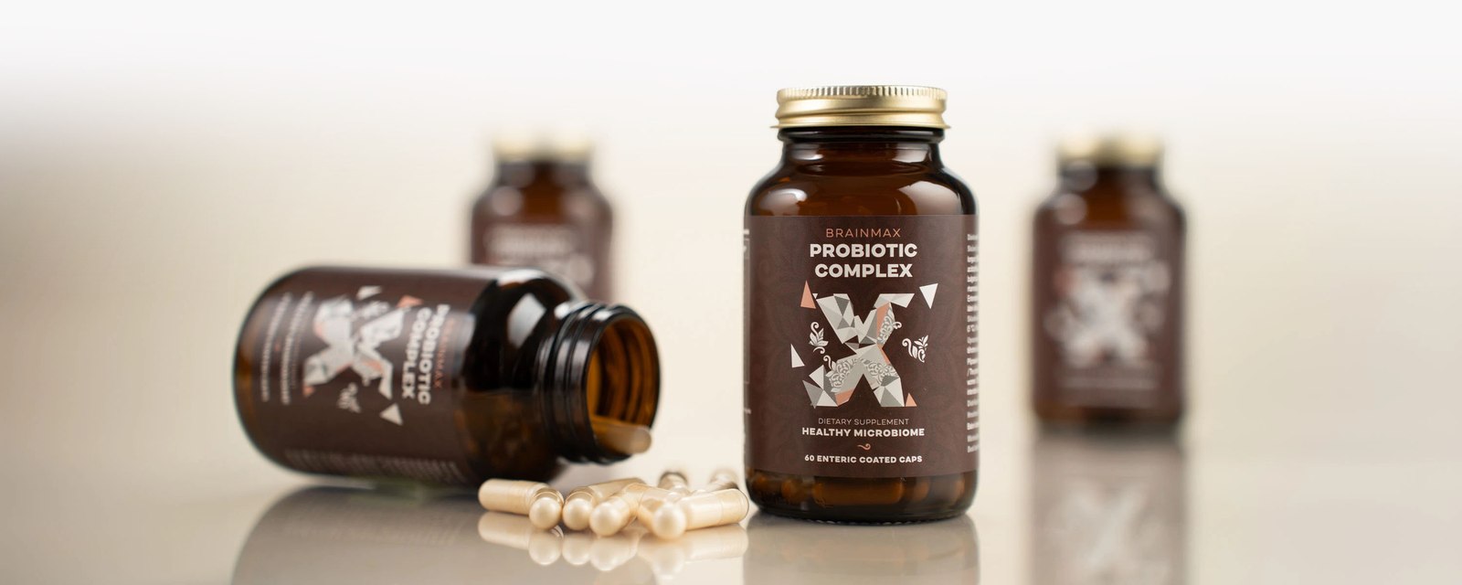 BrainMax Probiotic Complex a BrainMax Kid's Probiotics