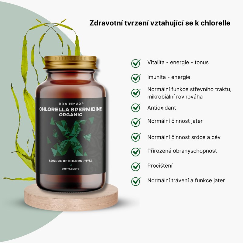 Zdravotní tvrzení vztahující se k chlorelle