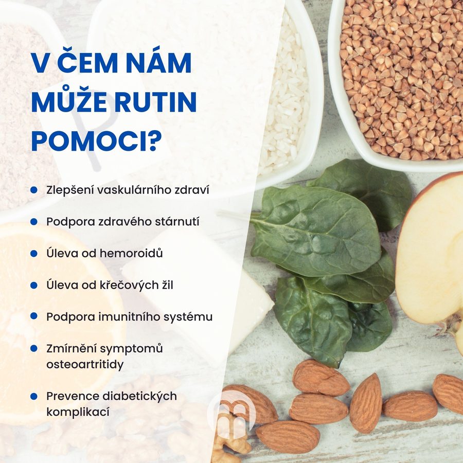 V čem nám může rutin pomoci – přehled benefitů