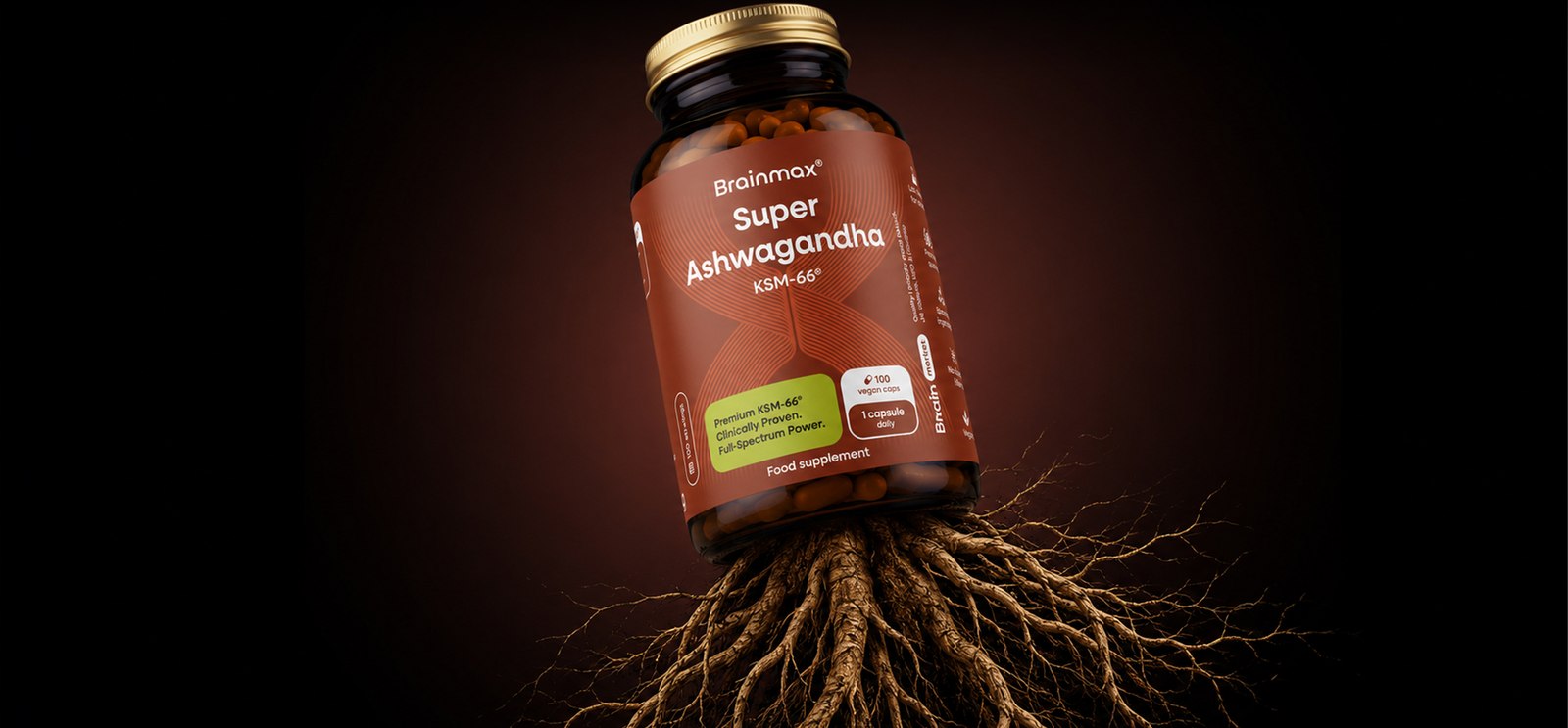 BrainMax Super Ashwagandha KSM-66