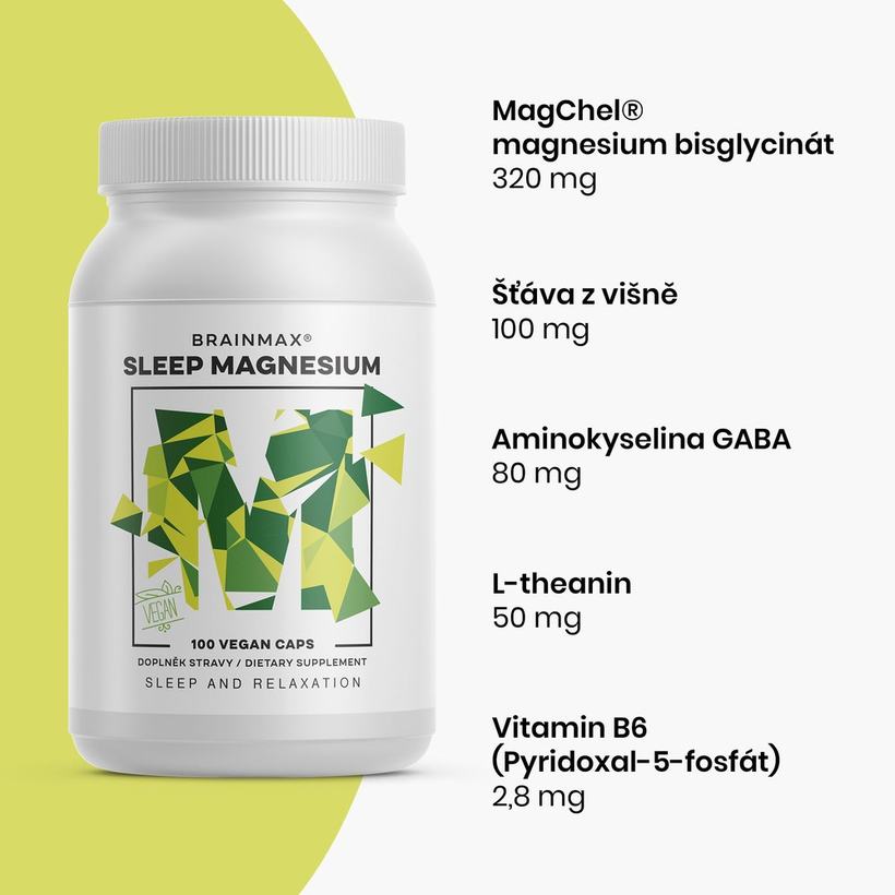Složení Sleep Magnesium