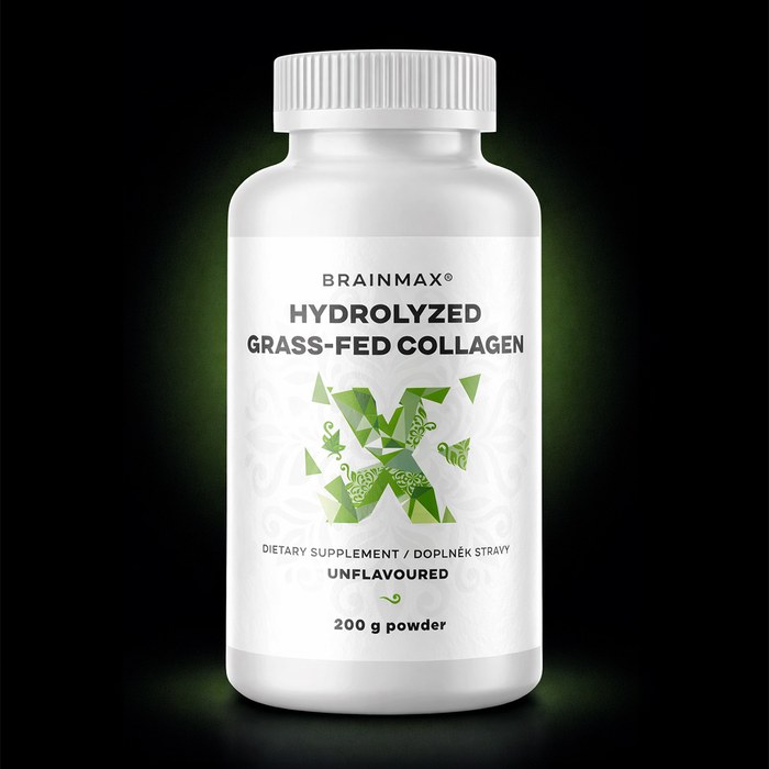 BrainMax Hydrolyzed Grass-fed Collagen 200&nbsp;g