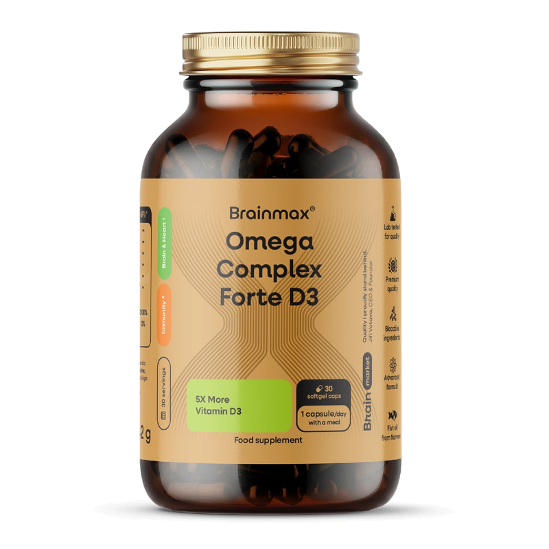 BrainMax Omega Complex Forte D3
