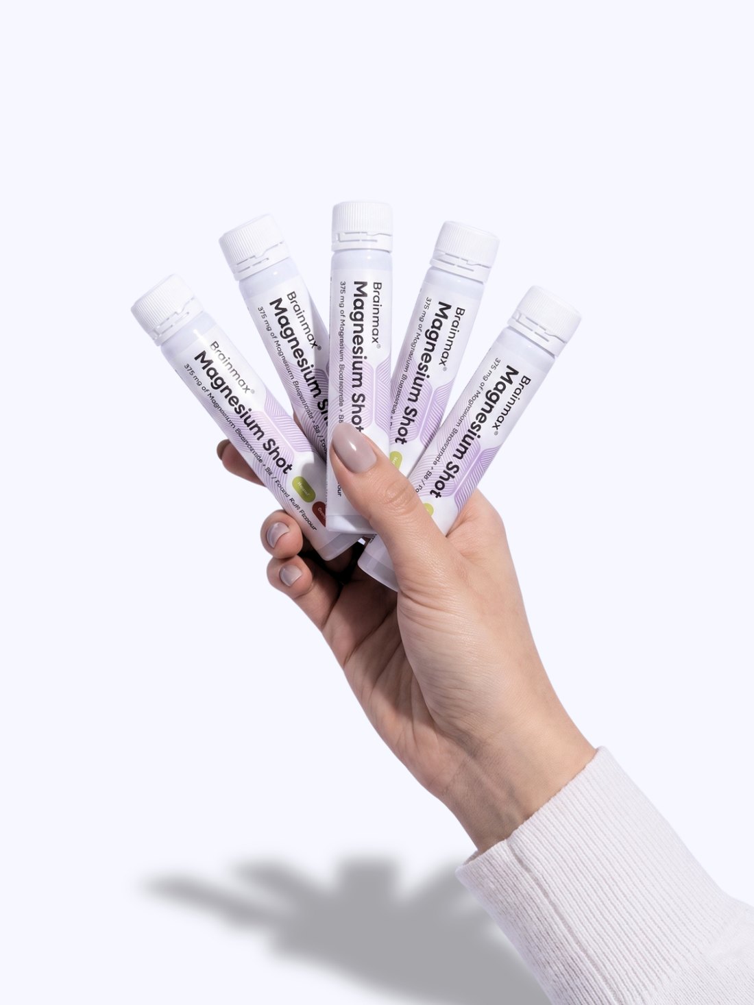 Pět ampulí BrainMax Magnesium Shot