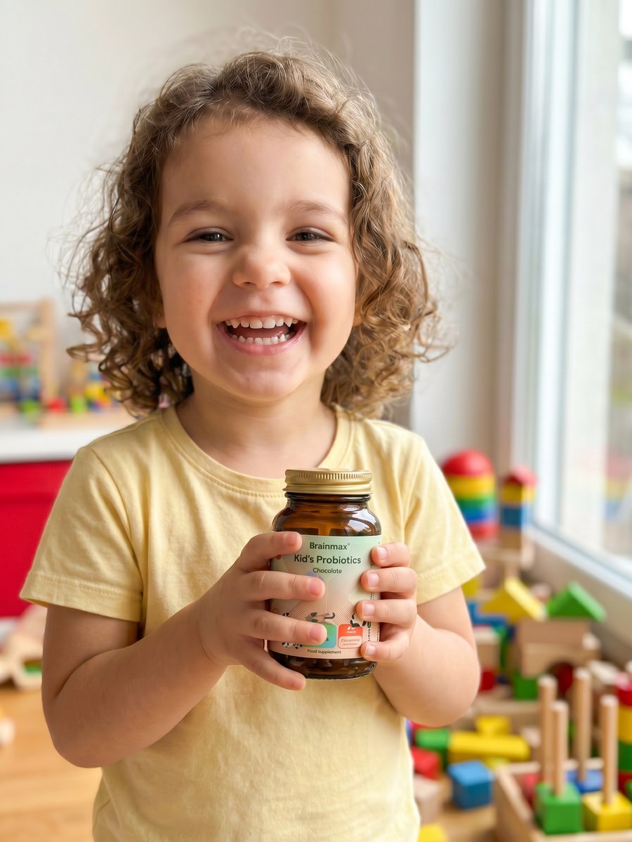 Dítě s BrainMax Kid's Probiotics