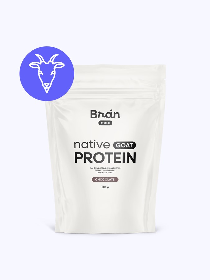 BrainMax Native Goat Protein Chocolate 500 g
