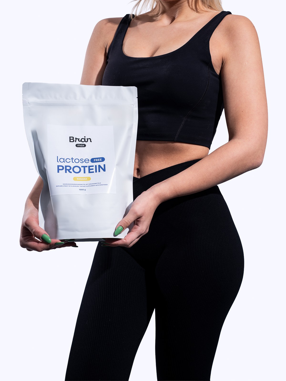 Sportovkyně s BrainMax Lactose Free Protein