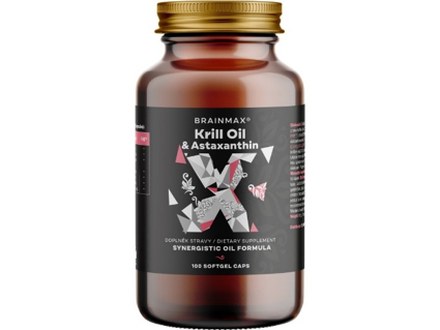 BrainMax Krill Oil s astaxanthinem