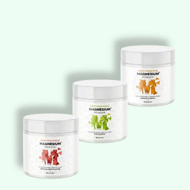 Performance Magnesium Powder ve třech příchutích