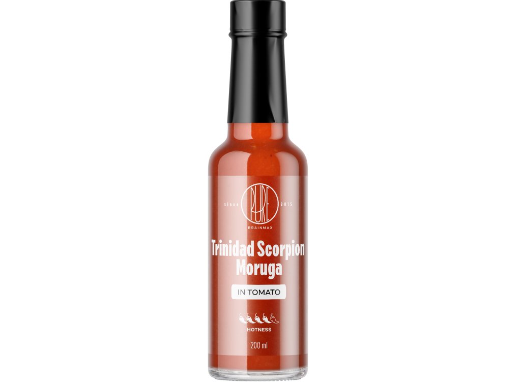 BrainMax Pure Trinidad Scorpion Moruga v rajčeti, 200 ml
