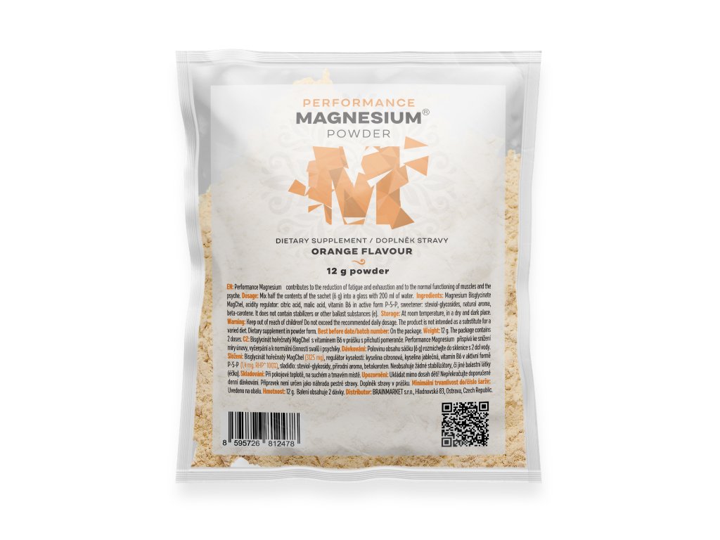 48430 3 performance magnesium powder horcik bisglycinat v prasku 12 g vzorek