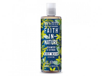 29847 faith in nature sprchovy gel morska rasa 400 ml