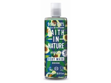 faith in nature sprchovy gel avokado 400ml