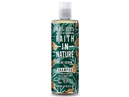 faith for men prirodni sampon bio modry cedr maxi 400ml 1330