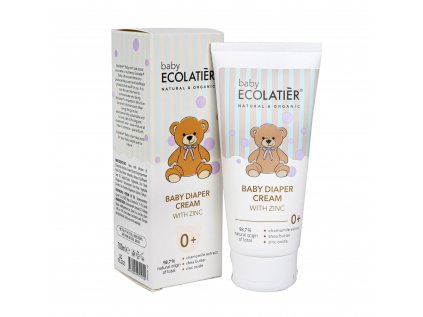 ecolatier baby krem dla niemowlat z cynkiem 0 100 ml