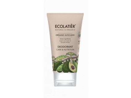 ECOLATIER - Deodorant, péče a výživa, AVOKÁDO, 40 ml