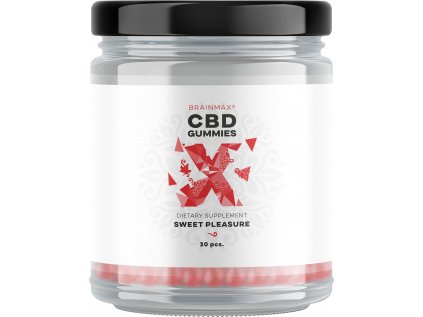 BrainMax CéBéDé Gummies 25 mg, 30 želé bonbónů