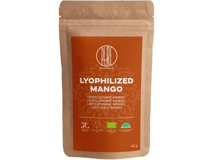 BrainMax Pure Lyofilizované mango, BIO, 45 g