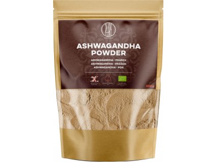 BrainMax Pure Ashwagandha BIO prášek, 200 g