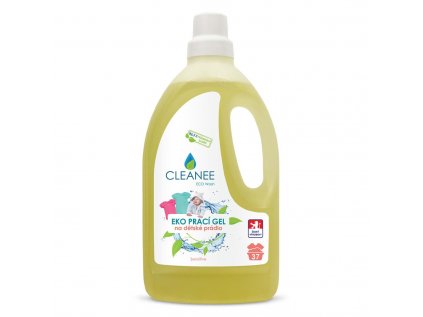 cleanee eko praci gel na detske pradlo 1 5l