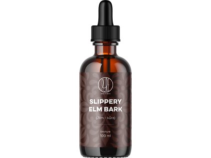 BrainMax Pure Jilm kůra (Slippery Elm bark) tinktura 1:2, 100 ml