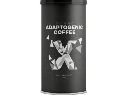 BrainMax Adaptogenic Coffee, Instantní BIO káva s adaptogeny, 300g