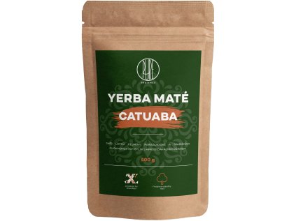 BrainMax Pure Yerba Maté, Catuaba, 500 g
