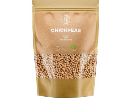 BrainMax Pure Chickpeas, Cizrna, BIO, 500 g