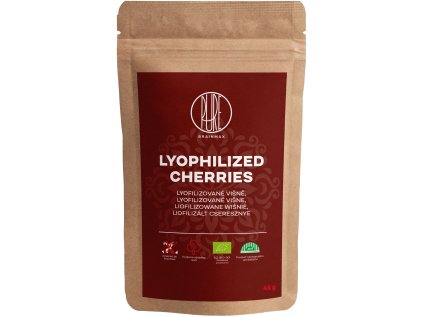 BrainMax Pure Lyophilized Cherries, Lyofilizované višně, BIO, 45 g