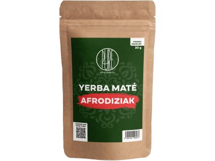 BrainMax Pure Yerba Maté, Afrodiziak, sampler 20 g