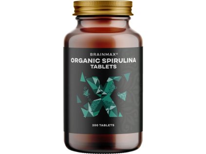 BrainMax Spirulina BIO, tablety, 2 varianty