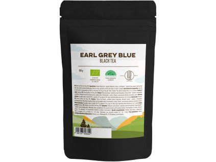 BrainMax Pure Earl Grey Blue, Black Tea, černý čaj, BIO, 100 g