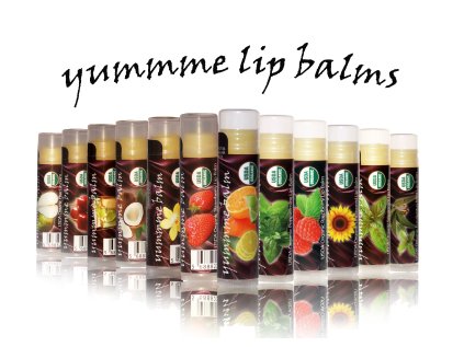 BIOPARK - Yummme - Lip balsam, 7 příchutí