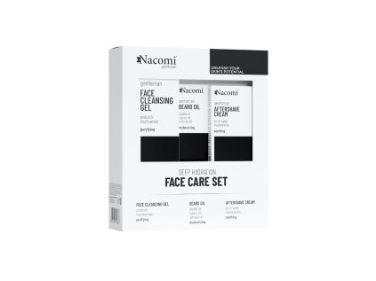 nacomi men face care set gift se