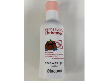 Nacomi - Sprchový gel s vůní brusinek a borůvek, 300 ml