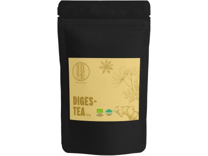 BrainMax Pure DIGES-TEA, bylinný čaj pro dobré trávení, 50 g, BIO